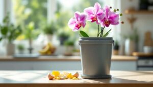 Orchideen fast tot? Dieser kostenlose Küchenabfall erzwingt spektakuläre Blüte ohne Spezialdünger