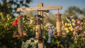 Acht Tage Praxistest: Einfache Vogelfutterstelle lockt dreimal mehr Arten an als Hightech-Modelle