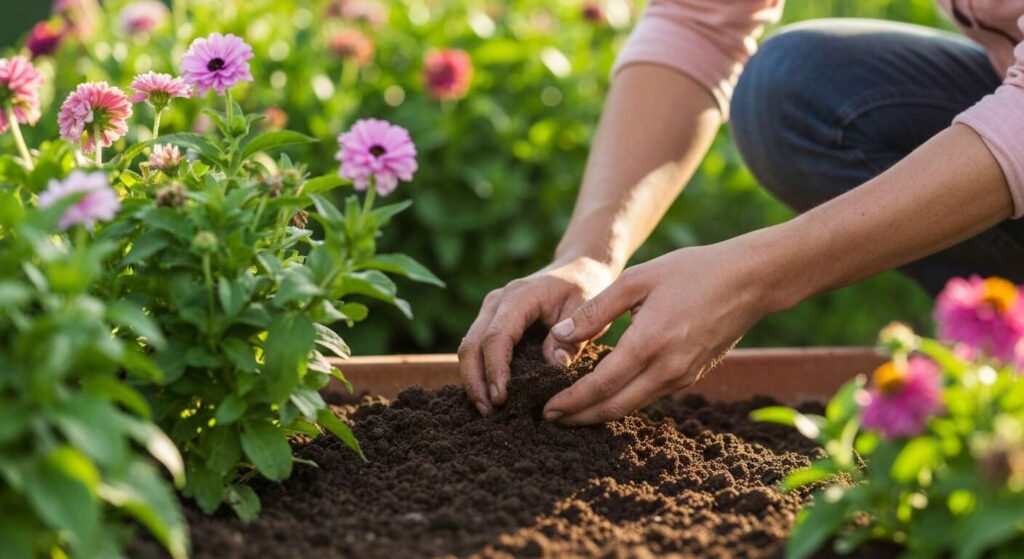 Wie man Kaffeesatz im Garten verwenden kann