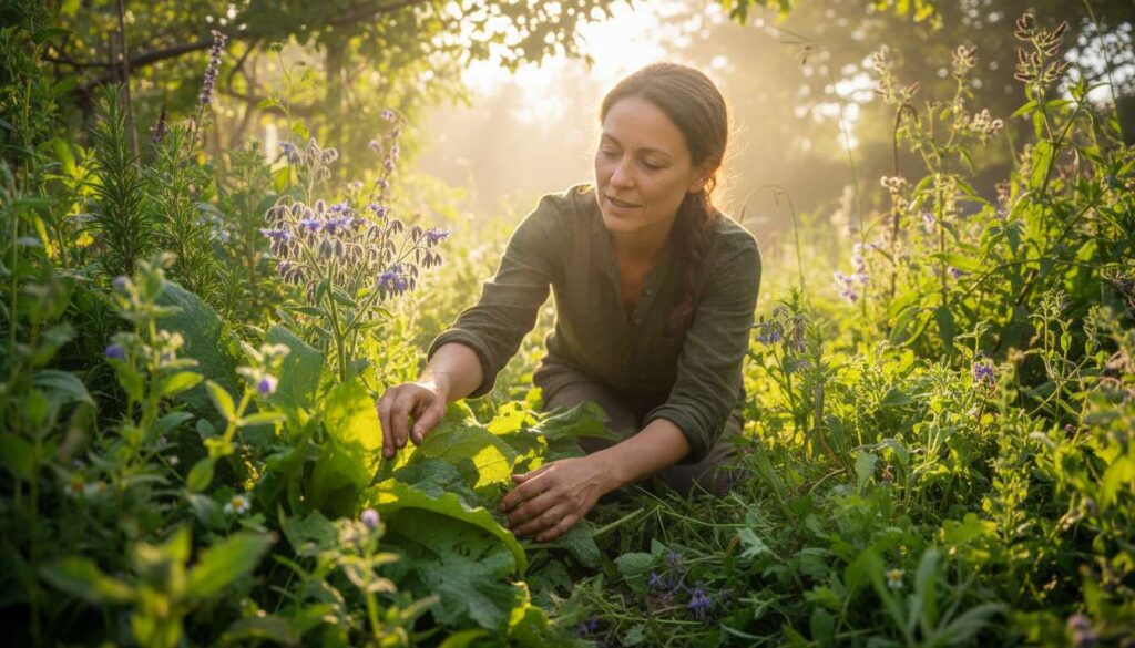 Ein Gärtner erklärt, warum wilde Kräuter deinen Garten bereichern