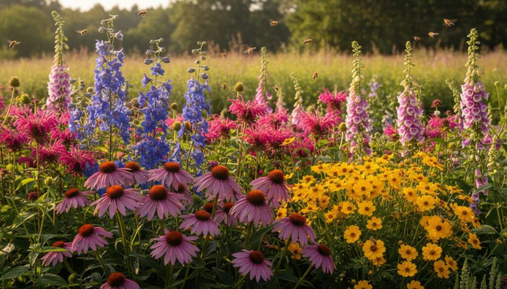 Die fünf Stauden die Bienen und Schmetterlinge anziehen