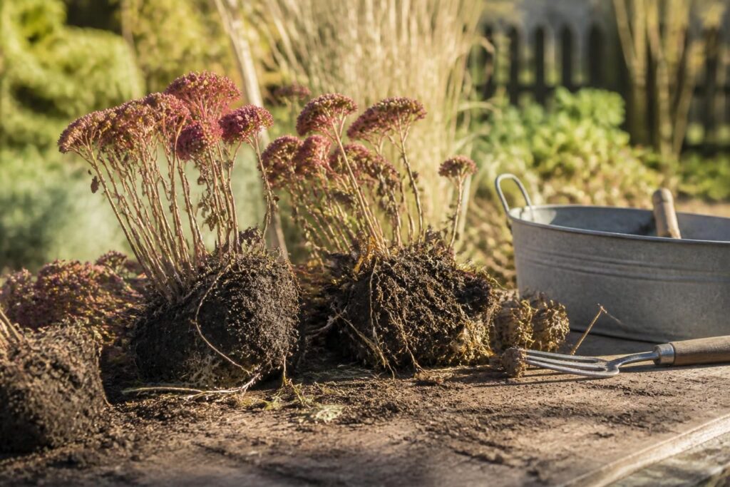 Abgeblühte Stauden jetzt teilen? Warum Sie bei vielen Arten besser bis zum Herbst warten sollten