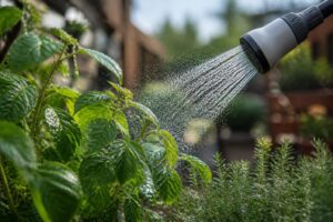 Blattläuse auf Bohnen und Kräutern: Dieser Wassertrick wirkt, ohne Marienkäfer und Florfliegen zu vertreiben