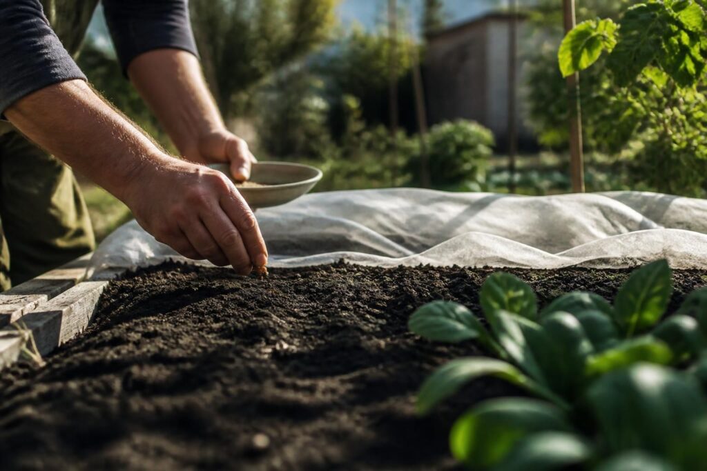 Feldsalat im Hochsommer aussäen: Mit diesem einfachen Trick keimt er trotz warmer Erde zuverlässig