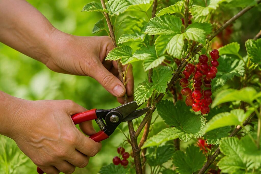 Johannisbeeren schneiden nach der Ernte: Mit diesem Trick bleibt der Strauch jung und ertragreich