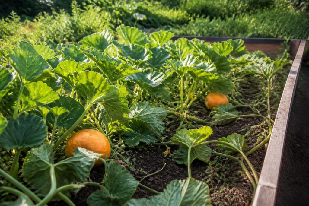 Kürbispflanzen überwuchern das Beet: Wann das Kürzen der Ranken Ende Juli die Früchte unterstützt