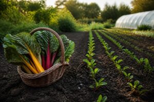 Mangold noch Ende Juli aussäen: Warum wenige Tage später für eine kräftige Herbsternte zu spät sein kann