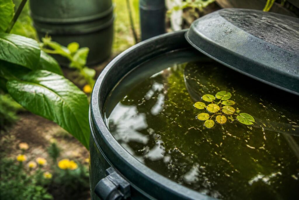 Mückenlarven in der Regentonne: Ein kleiner Fehler verwandelt gesammeltes Wasser in eine Brutstätte