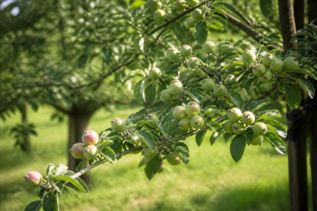 Obstbäume voller kleiner Früchte: Welche Äpfel und Birnen Ende Juli noch ausgedünnt werden sollten