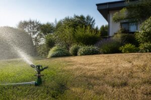 Rasen sprengen oder verdorren lassen? Was Gartenbesitzer bei regionalen Bewässerungsverboten jetzt wissen müssen