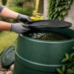 Regentonne nach der Hitze kontrollieren: So verhindern Sie Mücken, Geruch und grünes Wasser gleichzeitig