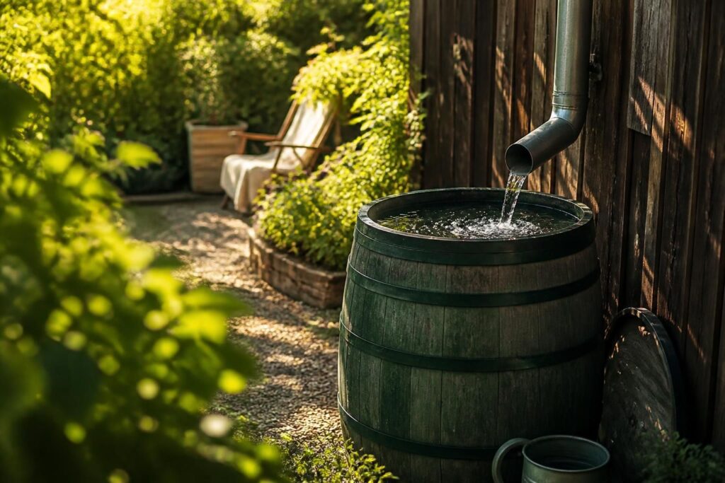 Regentonne riecht und wird grün: So bleibt das Wasser trotz Sommerhitze länger sauber