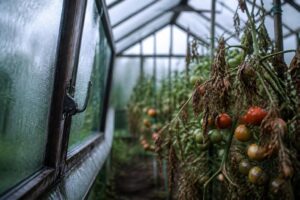 Tomaten im Gewächshaus trotz kühlerer Tage lüften: Dieser Fehler lässt Pilzkrankheiten explosionsartig entstehen