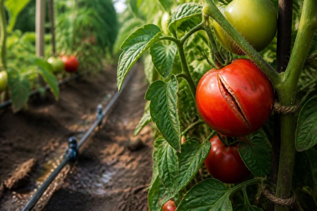 Tomaten platzen trotz sparsamen Gießens: Der wahre Grund steckt oft tiefer im Boden als gedacht