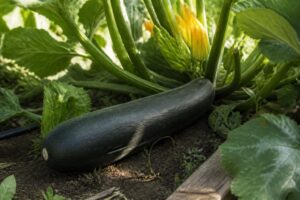 Zucchini setzt plötzlich keine neuen Früchte an: Eine übersehene Riesenzucchini kann der Grund sein